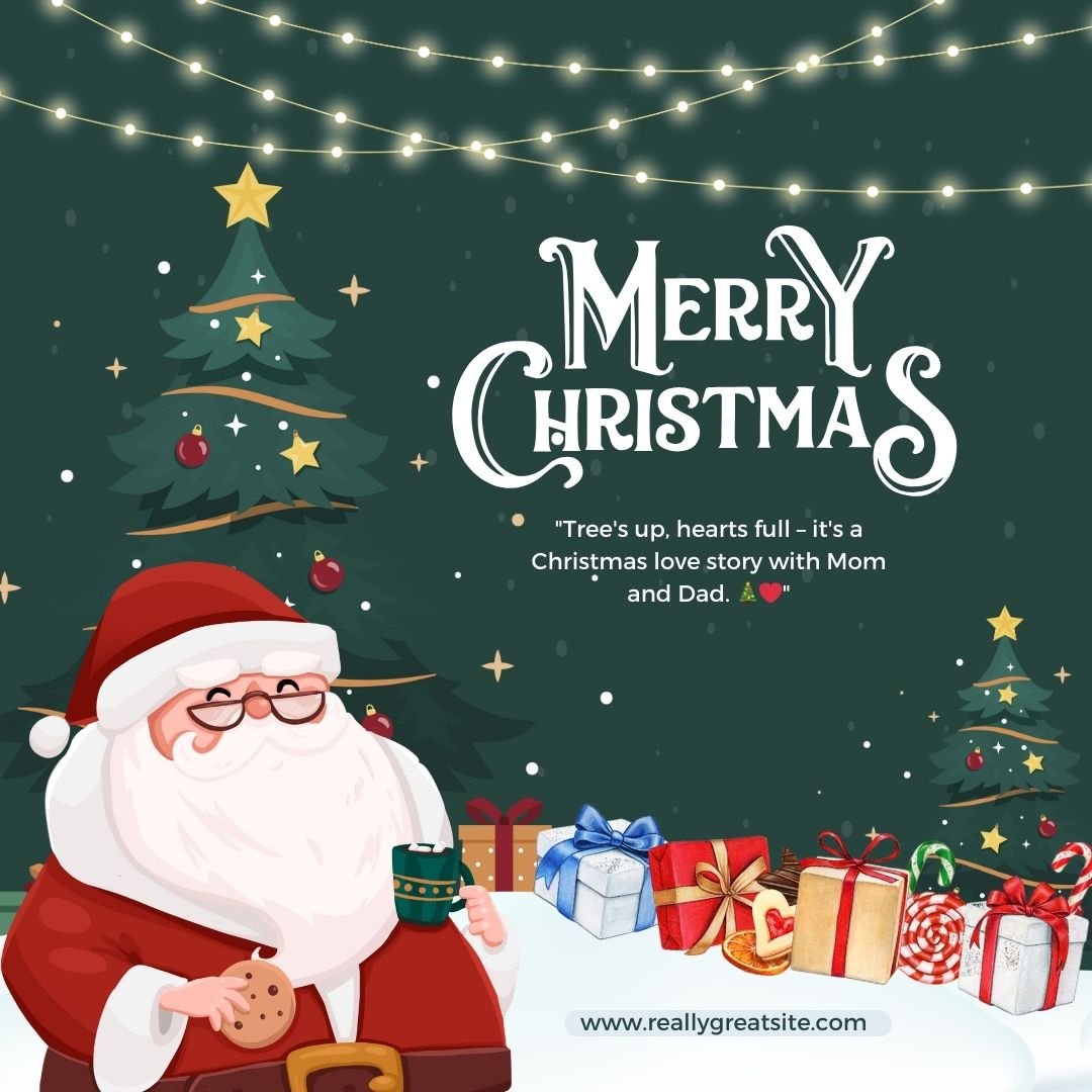 Christmas Captions For Parents