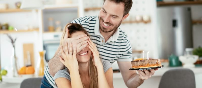 Sweet Birthday Cake Messages for Girlfriend