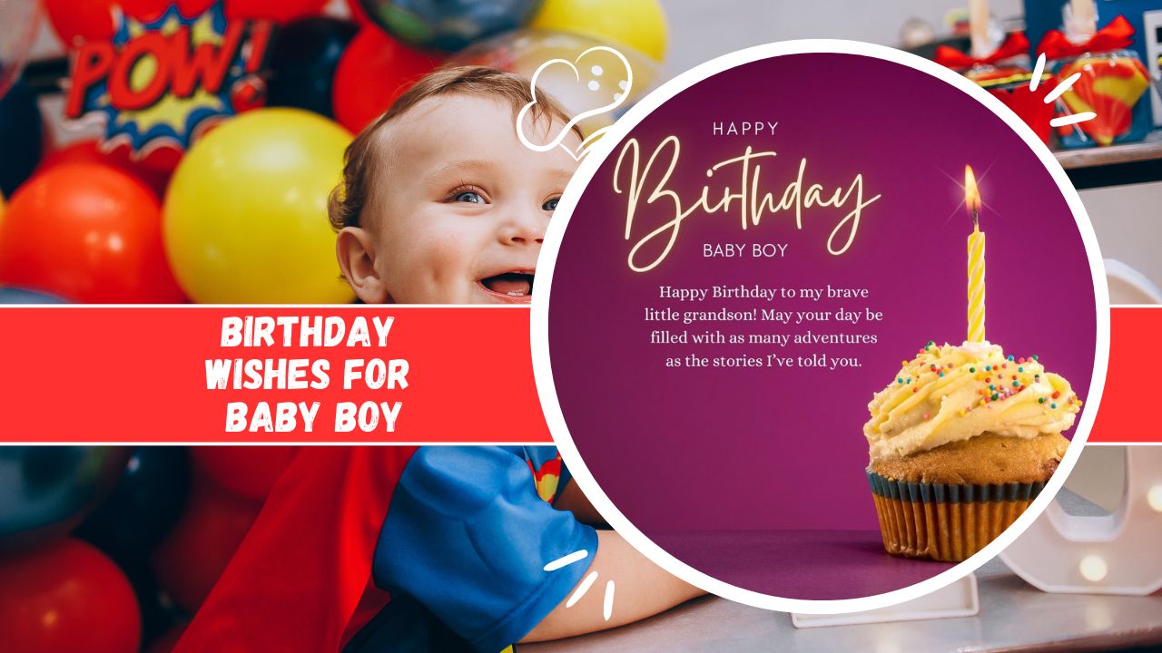 birthday wishes for baby boy