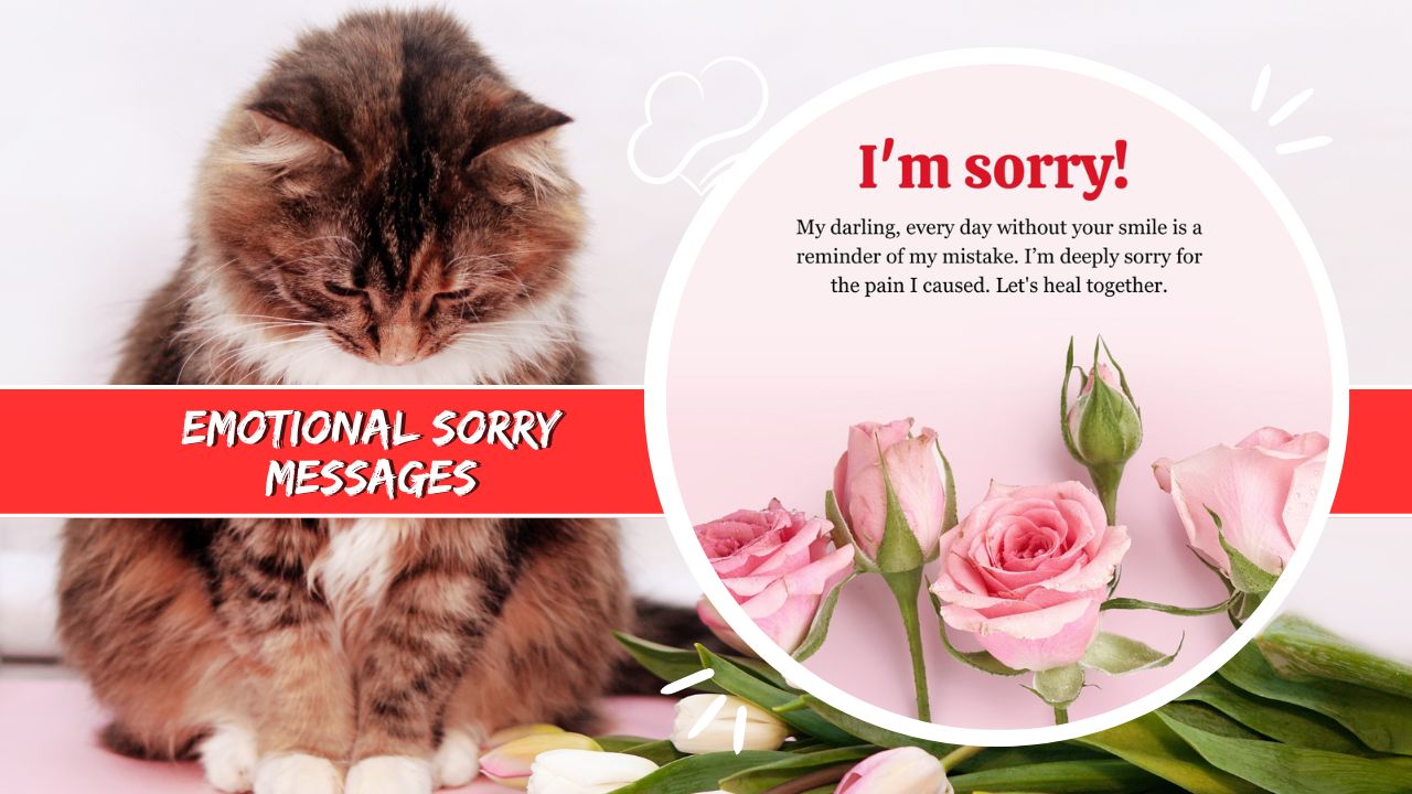 200+ Sorry Messages: Apologies to Fix Any Situation - emotional sorry messages