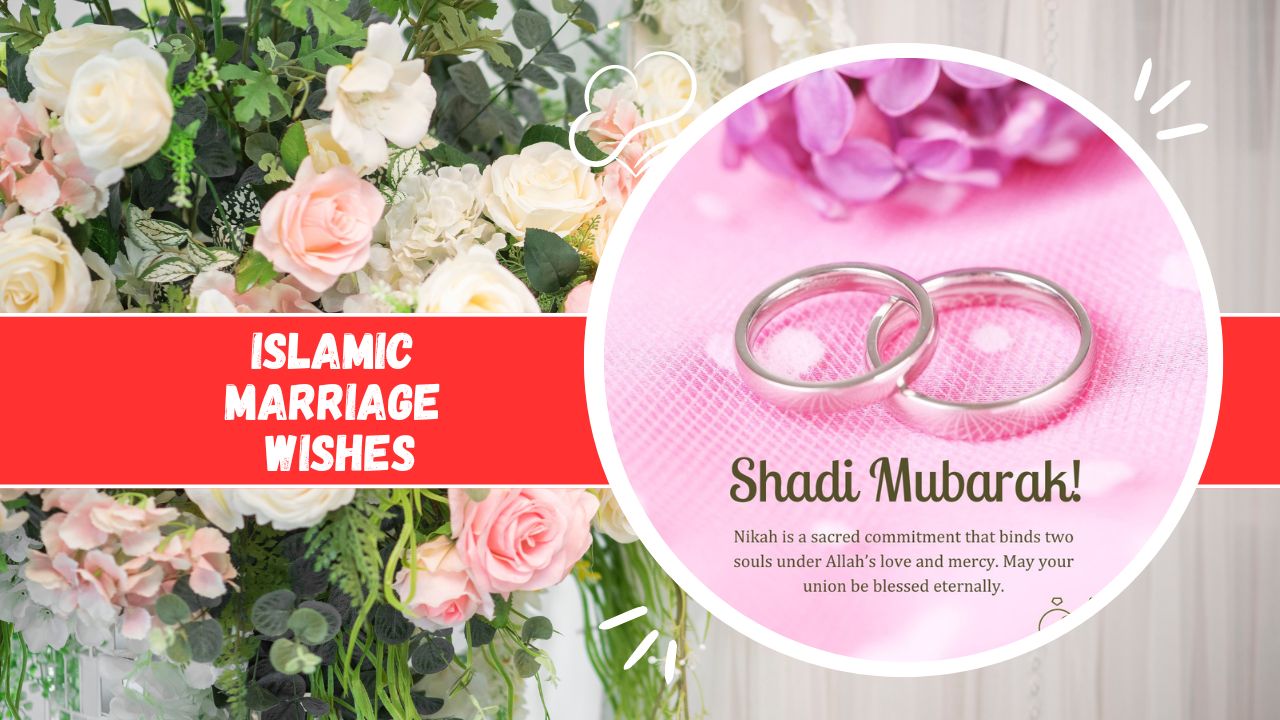 islamic marriage wishes