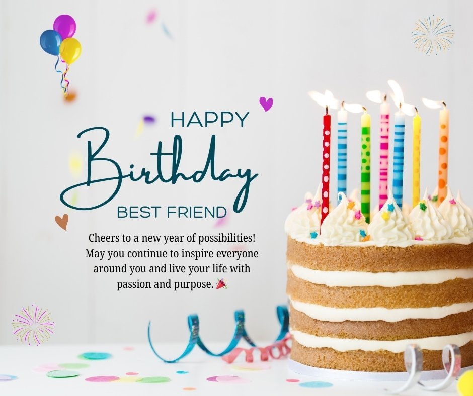 Inspiring Happy Birthday Messages for Best Friend
