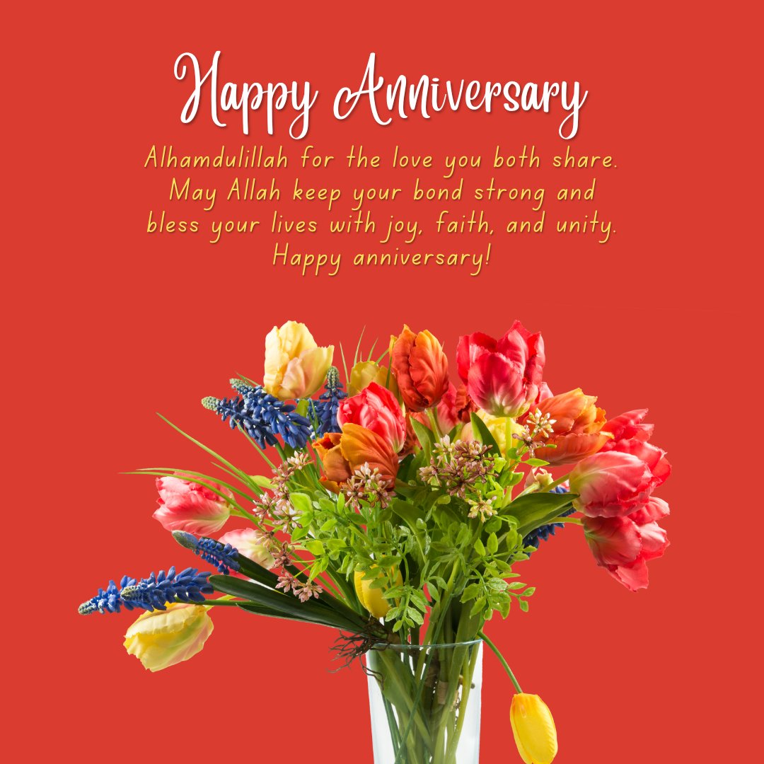 Islamic Wedding Anniversary Messages