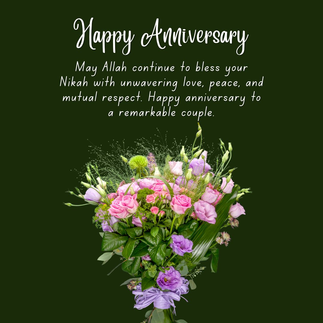 Nikah Anniversary Wishes