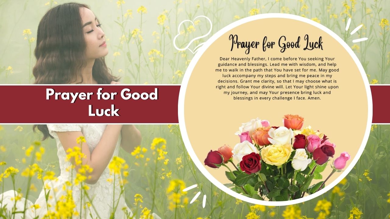 Prayer for Good Luck