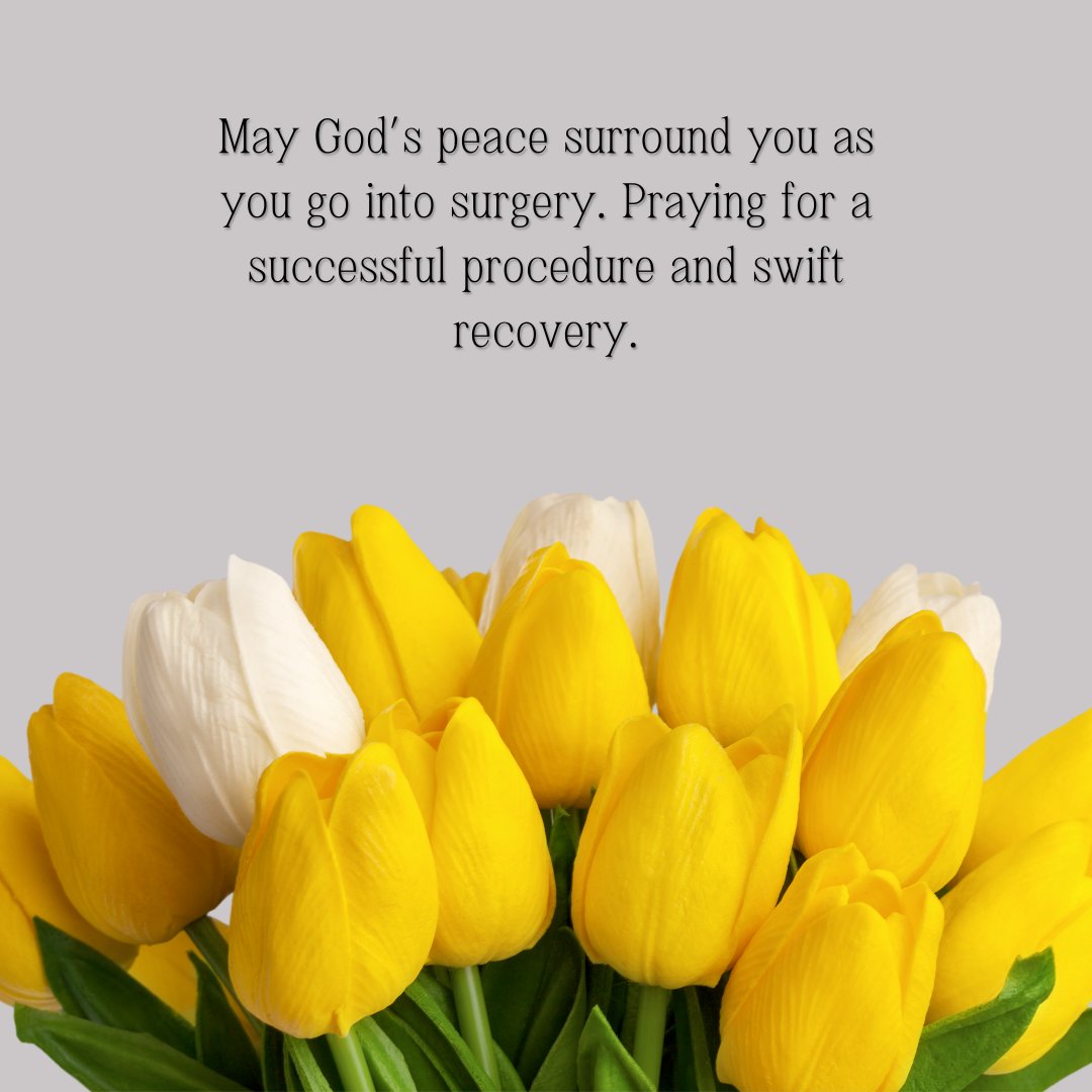 Religious Surgery Wishes and Prayers