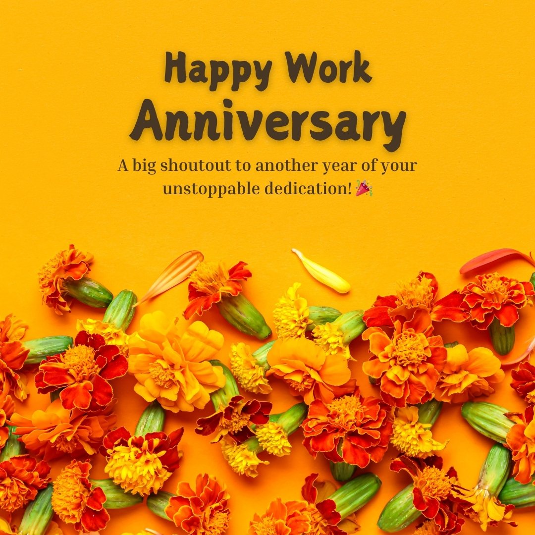 Short Happy Work Anniversary Wishes