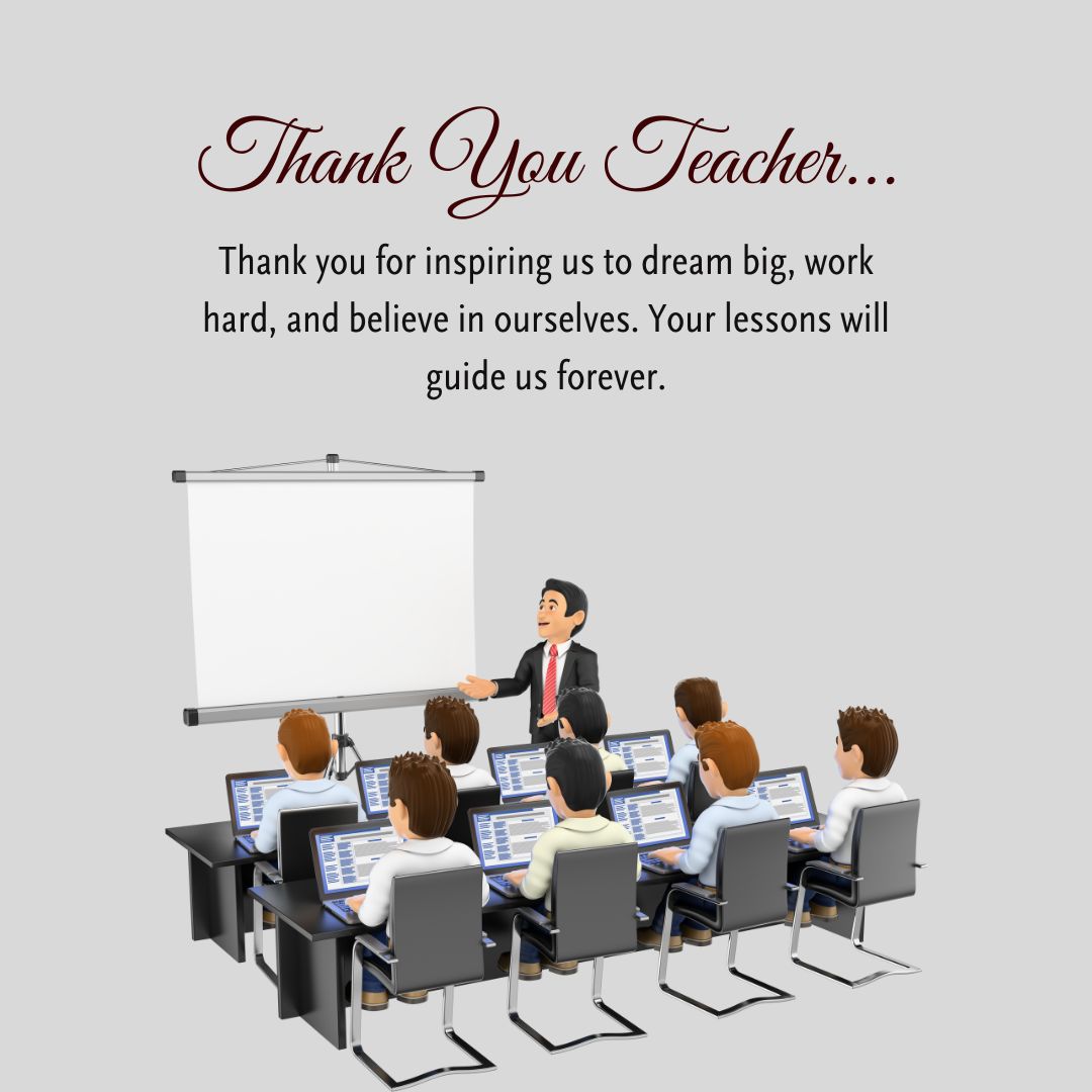 Inspirational Thank You Teacher Quotes