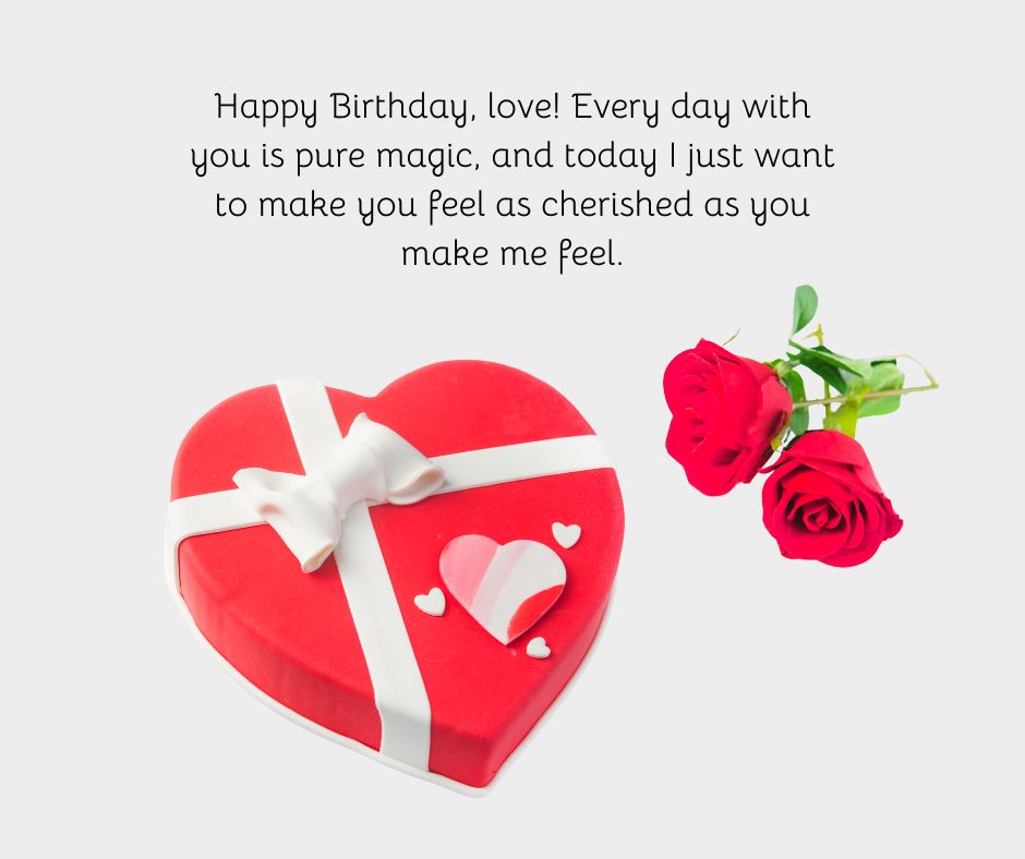 Romantic Birthday Messages for Boyfriend