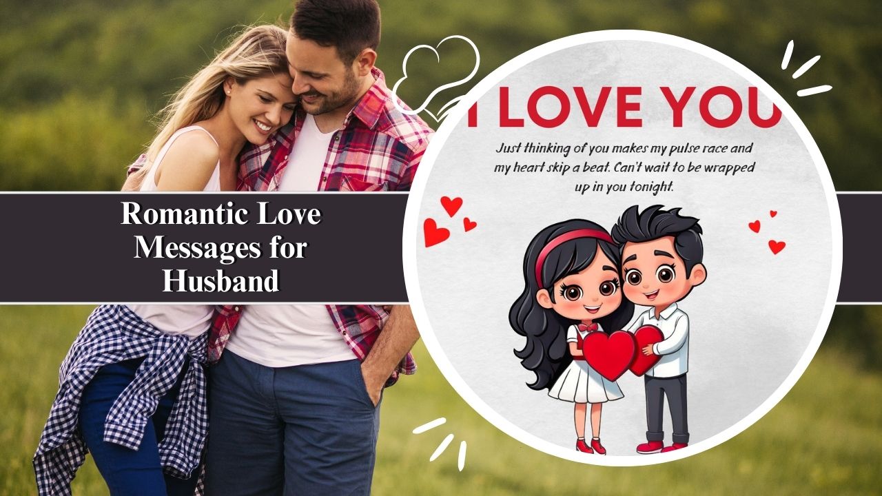 250+ Romantic Love Messages for Husband for Every Day - Romantic Love U Hubby Messages 1