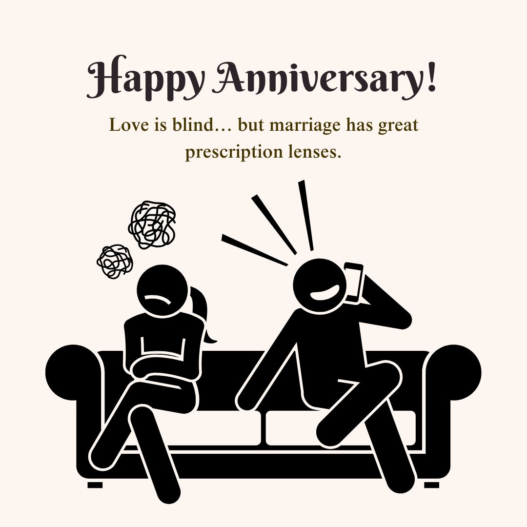 Short Funny Anniversary Quotes