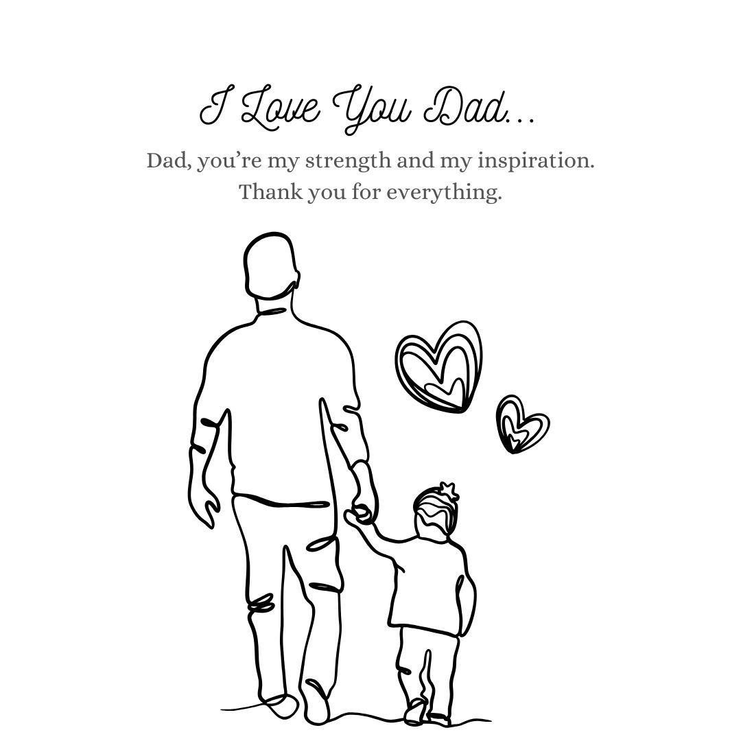 Short Love Messages for Father