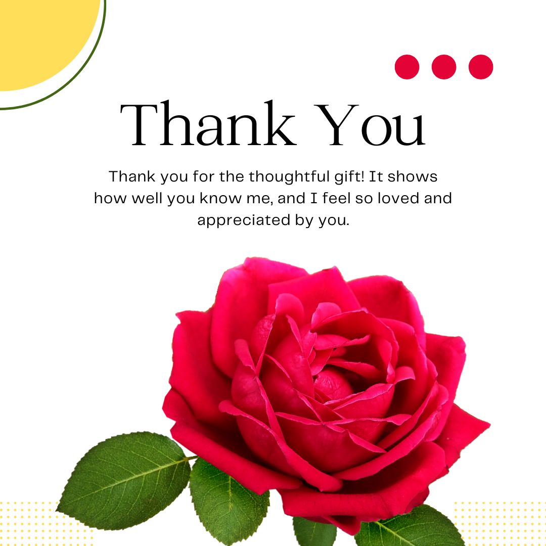 Thank You Messages for Girlfriend for Gift