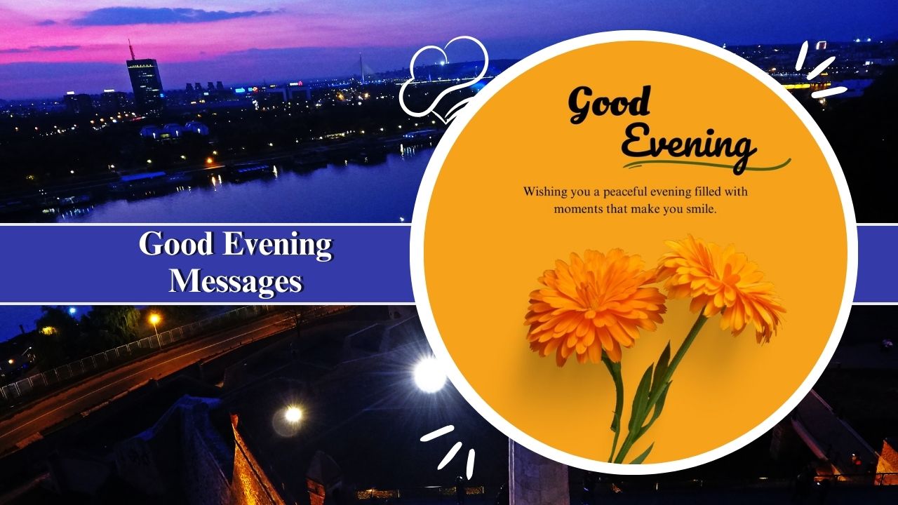 good evening messages