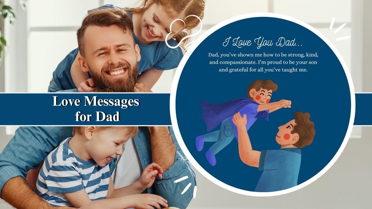 love messages for dad