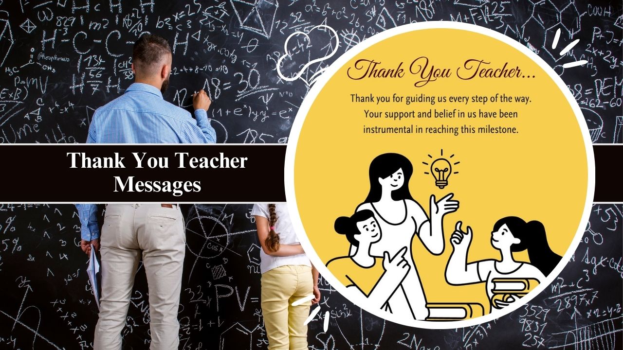 150+ Thank You Teacher Messages for Every Occasion - thank you teacher messages