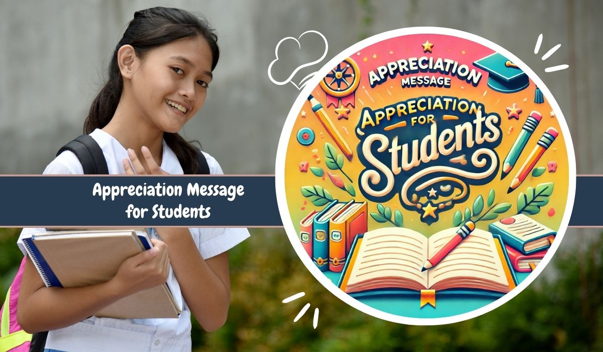 Appreciation Message for Students