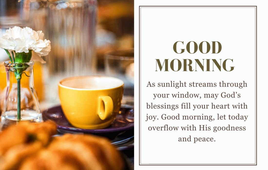 Morning Blessings: Good Morning Godly Messages to Uplift Spirits