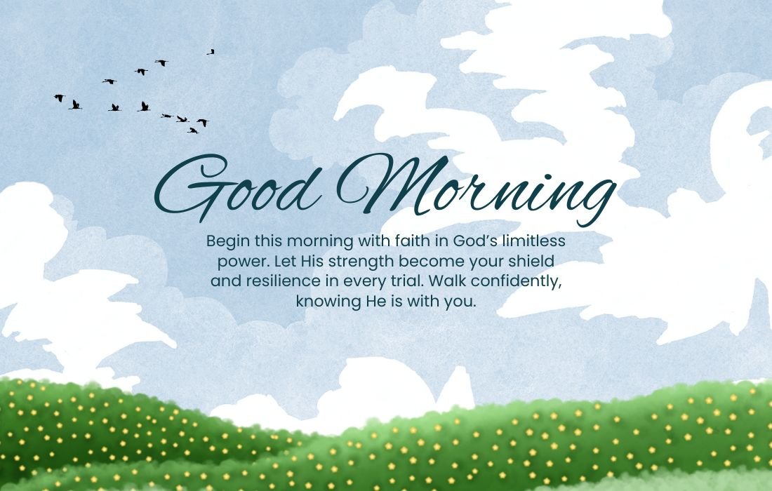 Start Your Day with Good Morning Godly Messages for Strength