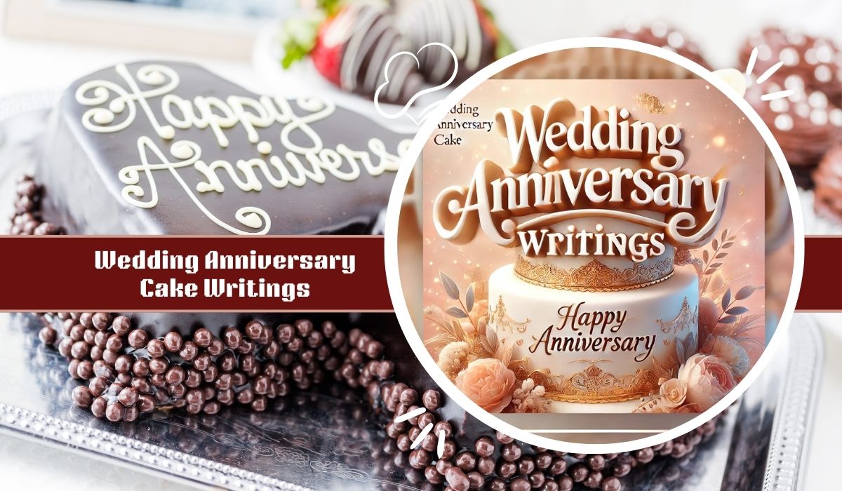 Wedding Anniversary Cake Writings