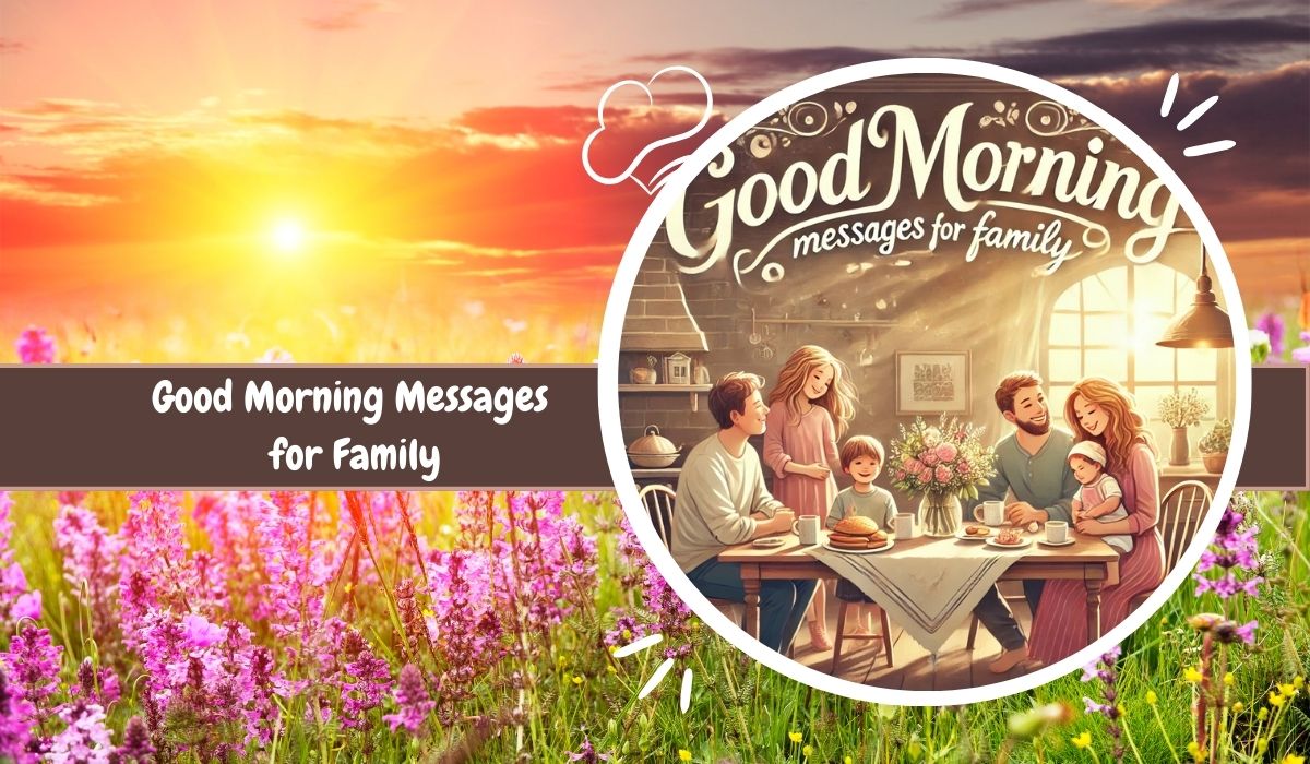 Good Morning Messages for Family