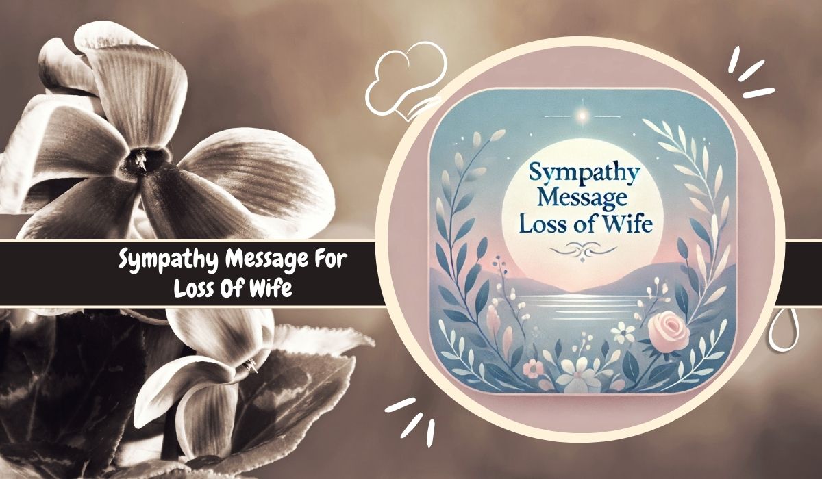 Sympathy Message For Loss Of Wife