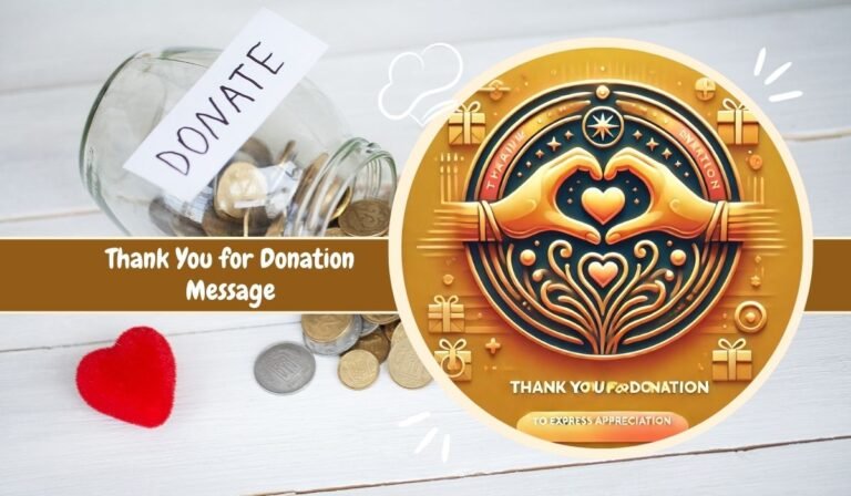 150+ Thank You for Donation Message to Express Appreciation